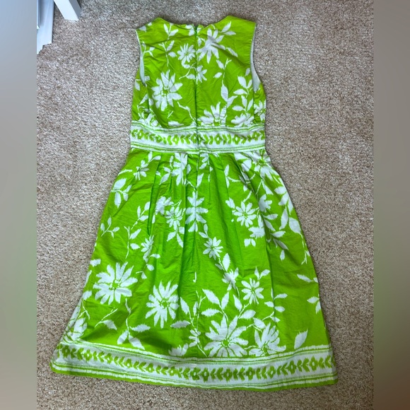 Chadwick’s Sz 8 Green Sleeveless Dress - Picture 2 of 5